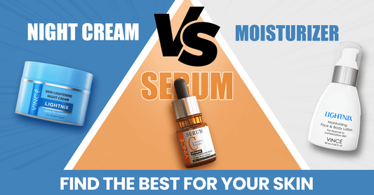 Night Cream vs Moisturizer vs Serum: Find the Best for Your Skin