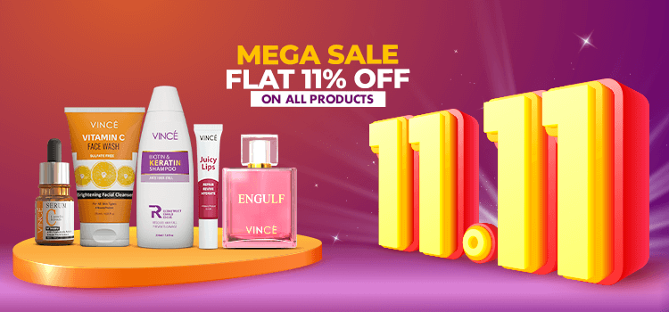 11.11 Sale on Skincare and Haircare by VINCE in Pakistan
