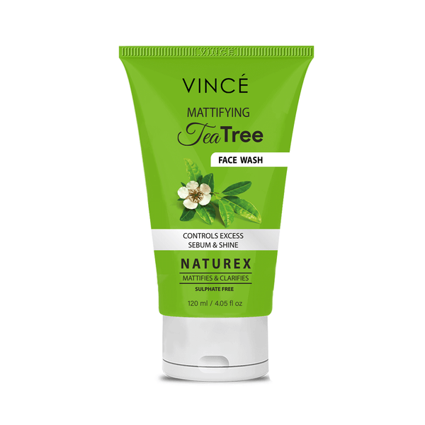 MATTIFYING Tea Tree Face Wash for Acne Skin Vince Care