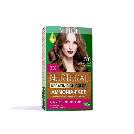 5.0 - Natural Light Brown - Nurtural Women Hair Color