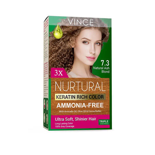 7.3 - Natural Ash Blond - Nurtural Women Hair Color