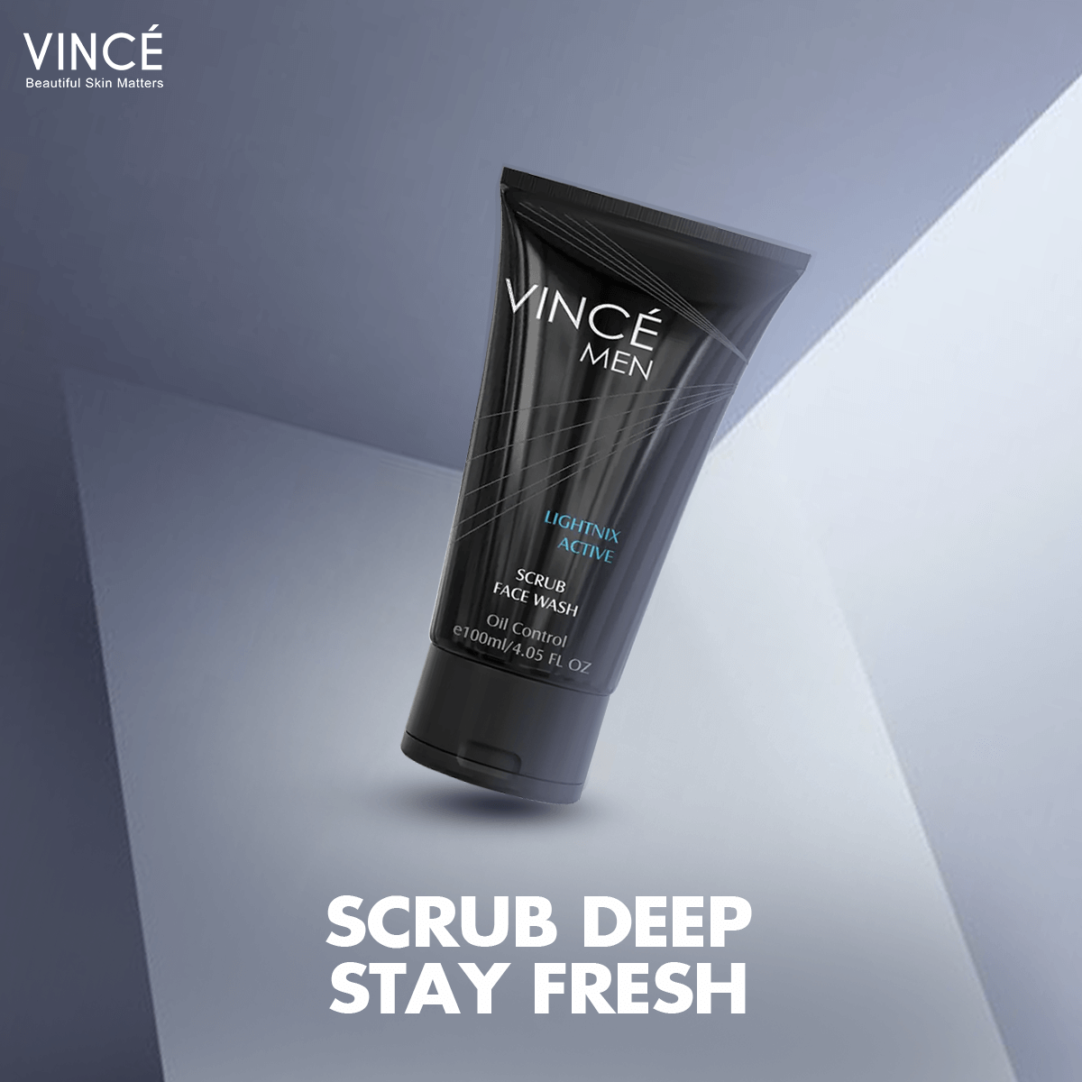 VINCE Active Scrub Face Wash