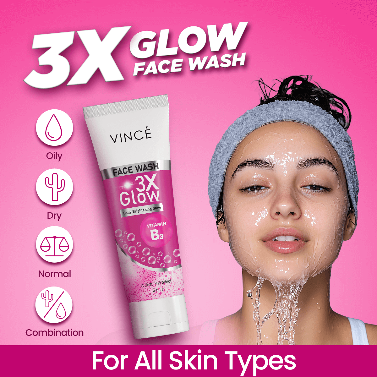 Best Face Wash For 3x Glow For Women