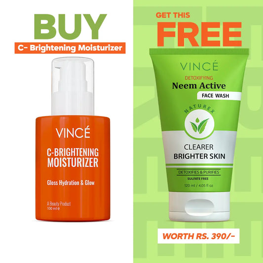 Buy C-Brightening Moisturizer and Get Neem Face Wash Free