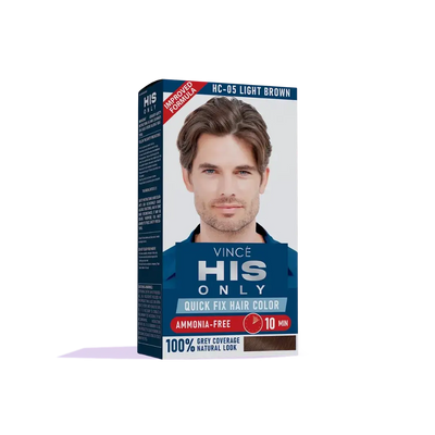 Light Brown Men Hair Color - His Only (HC-05)