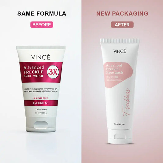 VINCE Advanced Freckle Face Wash (OLD-NEW)