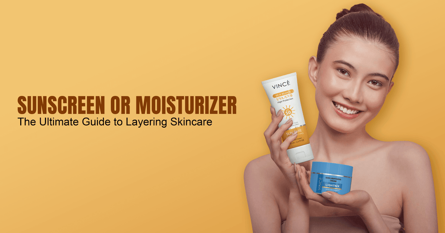 Sunscreen or Moisturizer The Ultimate Guide to Layering Skincare