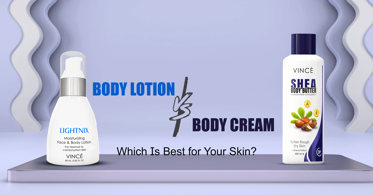 Body Lotion vs Body Cream Which Is Best for Your Skin