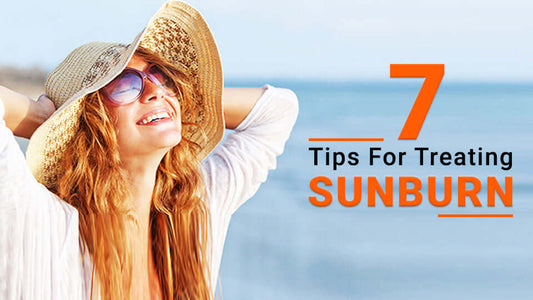 7 tips for treating sunburn