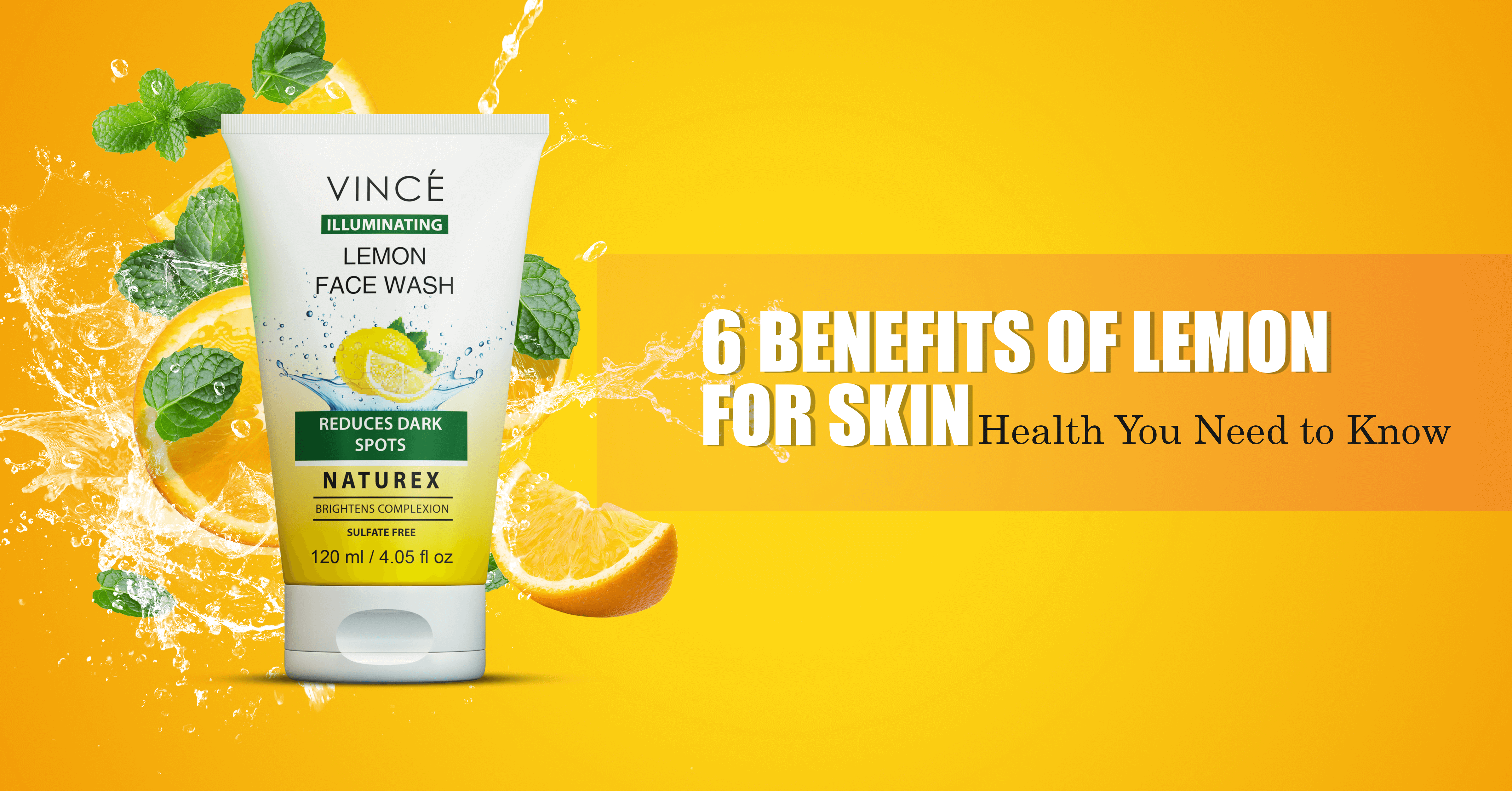 6 Benefits of Lemon for Skin Health You Need to Know – Vince Care