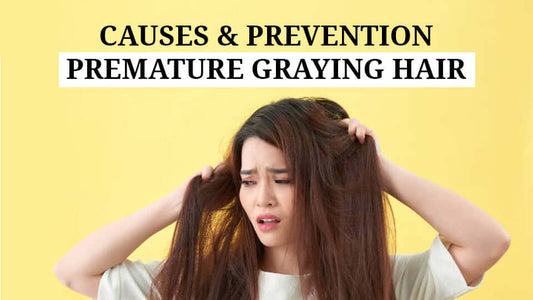 causes and prevention of premature graying hair