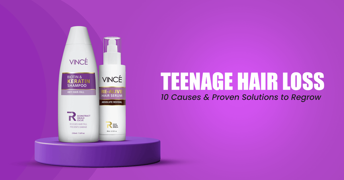 Teenage Hair Loss: 10 Causes & Proven Solutions to Regrow