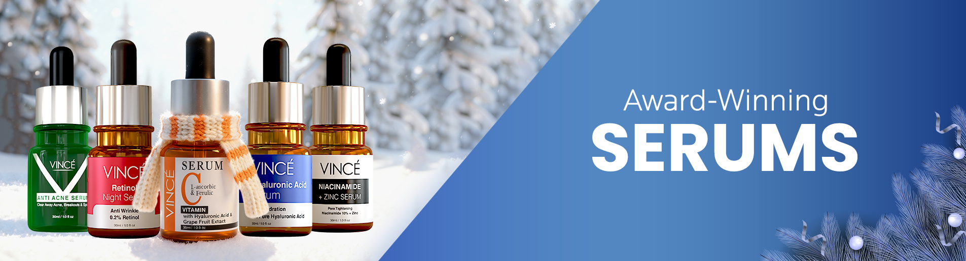 Best Face Serums For Skin in Pakistan by VINCE