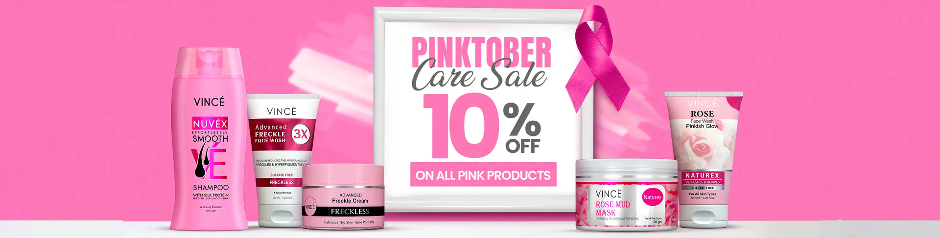 Pinktober sale flat 10% off by VINCE 