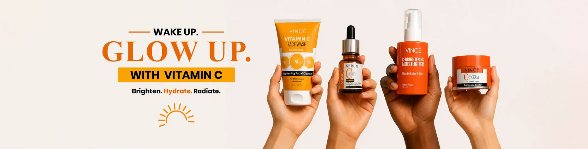 VINCE Vitamin C Range