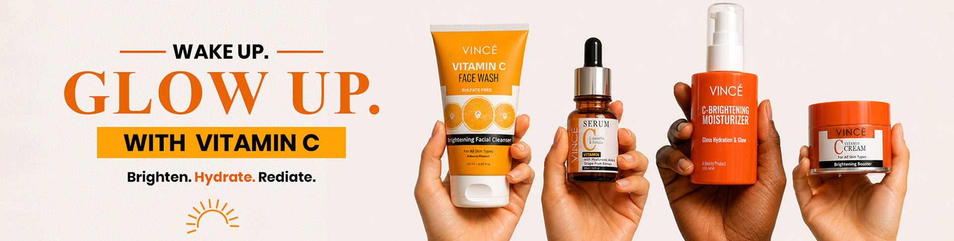 VINCE Vitamin C Range