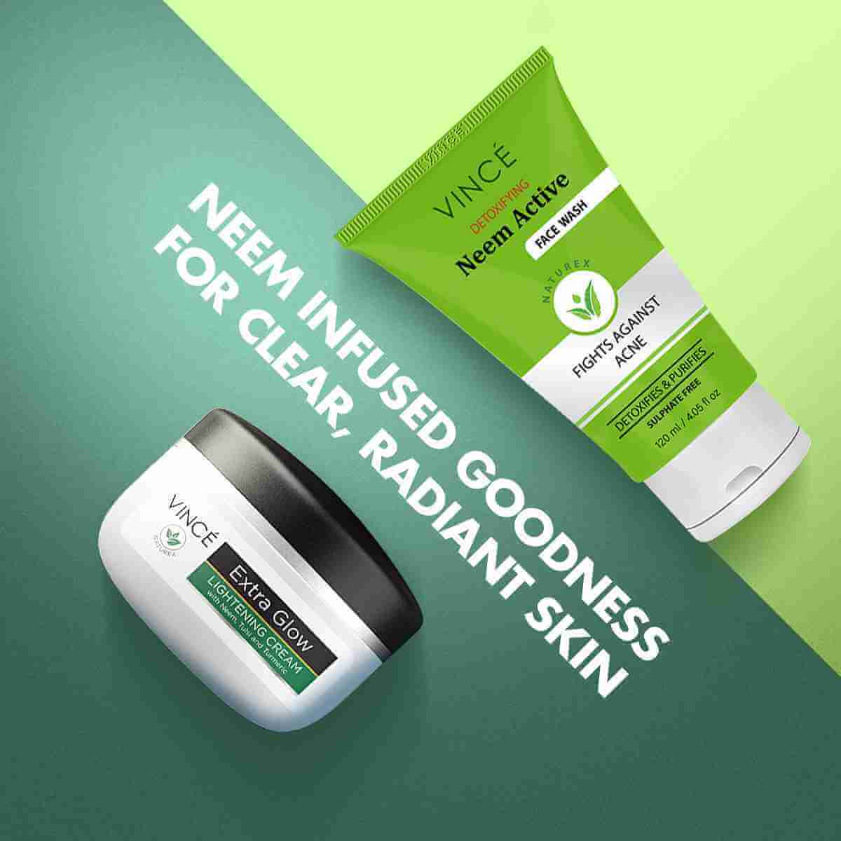 Buy VINCE Neem Face Wash and Neem Cream