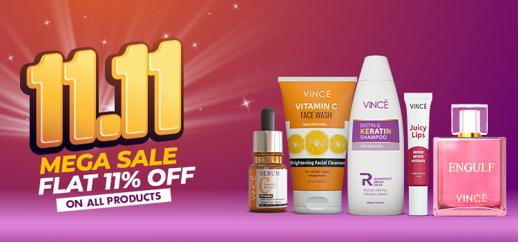 11.11 Sale on Skincare and Haircare by VINCE in Pakistan