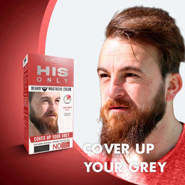 Light Brown Beard & Mustache Color