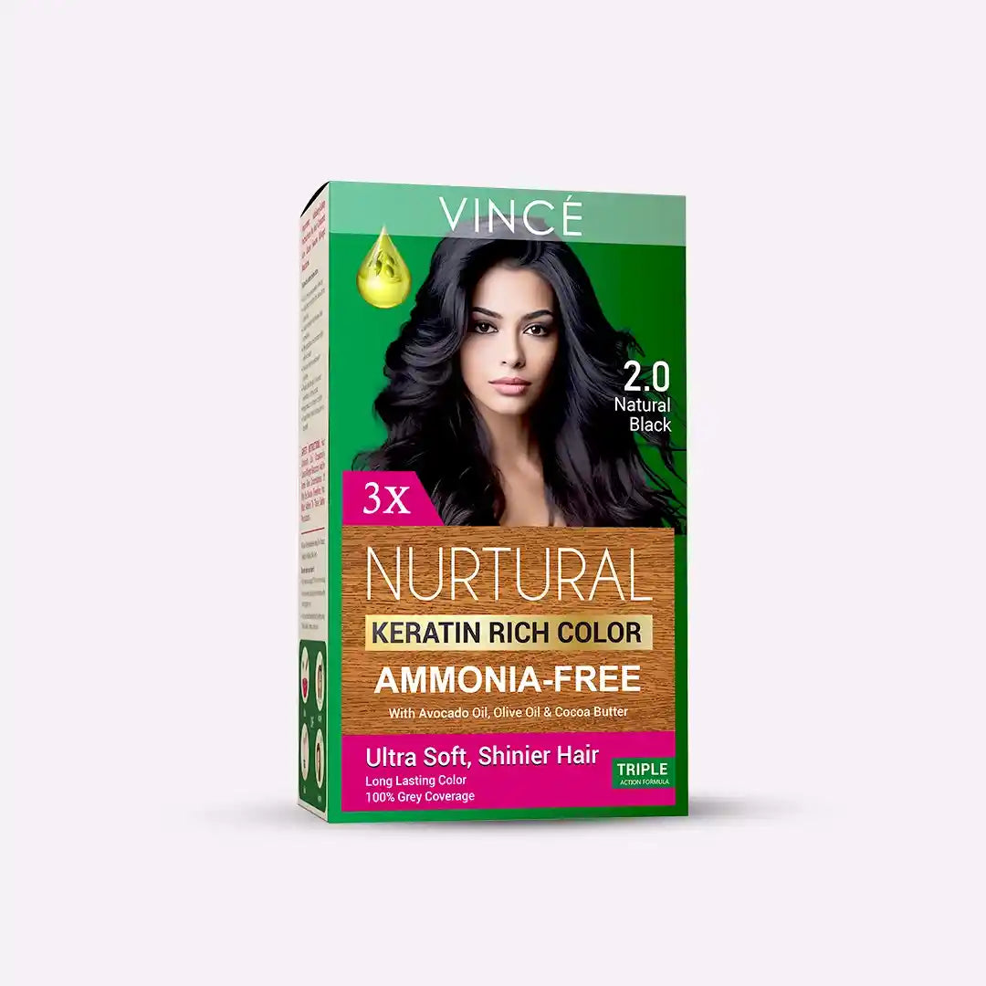 2.0 - Natural Black - Nurtural Women Hair Color