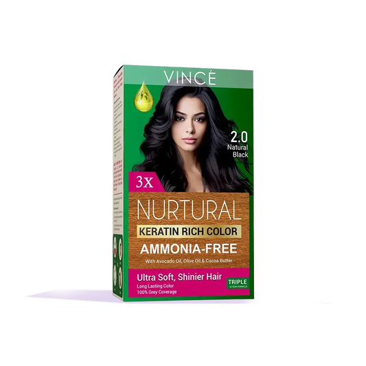 2.0 - Natural Black - Nurtural Women Hair Color