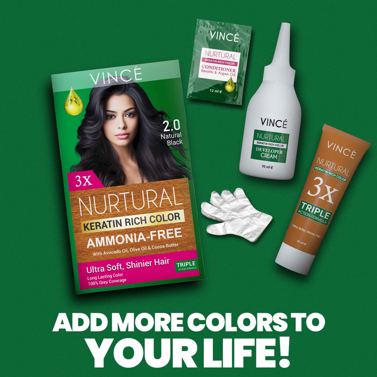 VINCE Women Hair Color in Natural Black in Pakistan