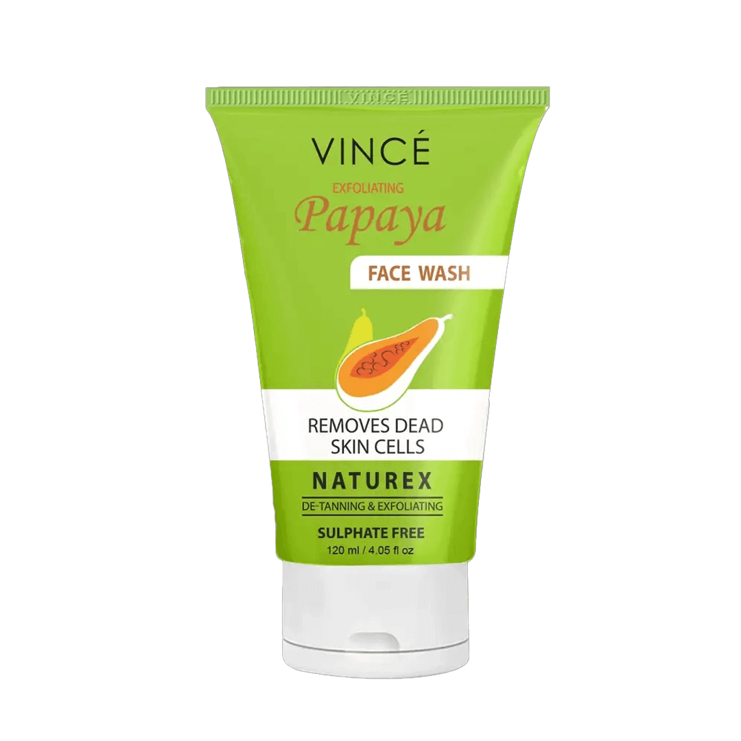 Exfoliating Papaya Face Wash | Vince Care