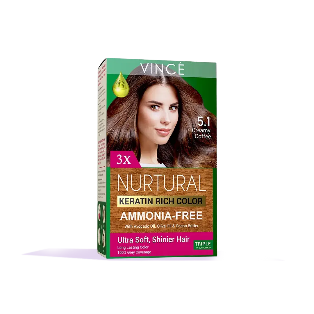 5.1 - Creamy Coffee - Nurtural Women Hair Color