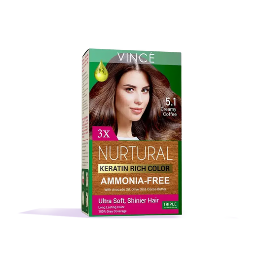 5.1 - Creamy Coffee - Nurtural Women Hair Color