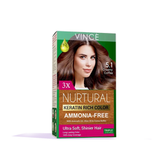 5.1 - Creamy Coffee - Nurtural Women Hair Color
