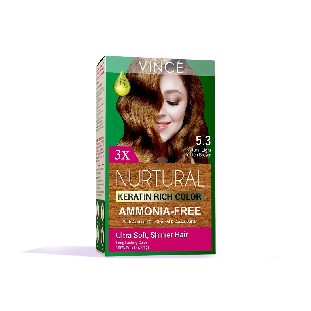 5.3 - Natural Light Golden Brown - Nurtural Women Hair Color