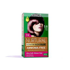 5.8 - Dark Red - Nurtural Women Hair Color