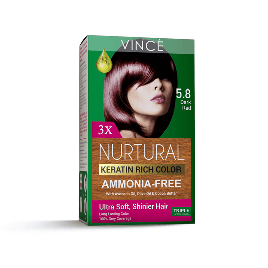 5.8 - Dark Red - Nurtural Women Hair Color