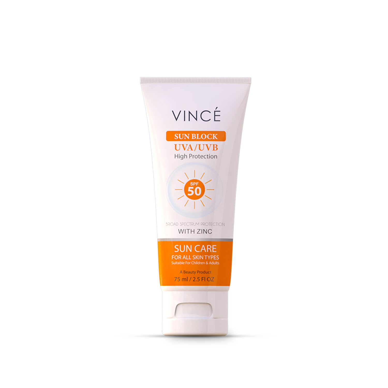 UVA & UVB Protector SPF (50)- Sunblock protecting your skin against sun UV light| Vince Care