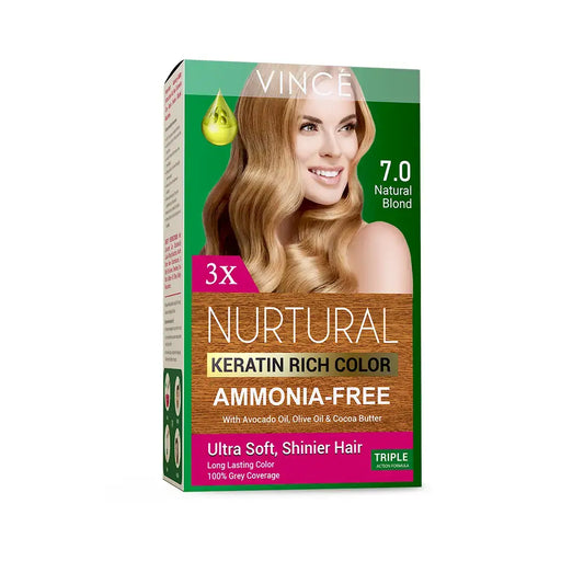 7.0 - Natural Blond - Nurtural Women Hair Color