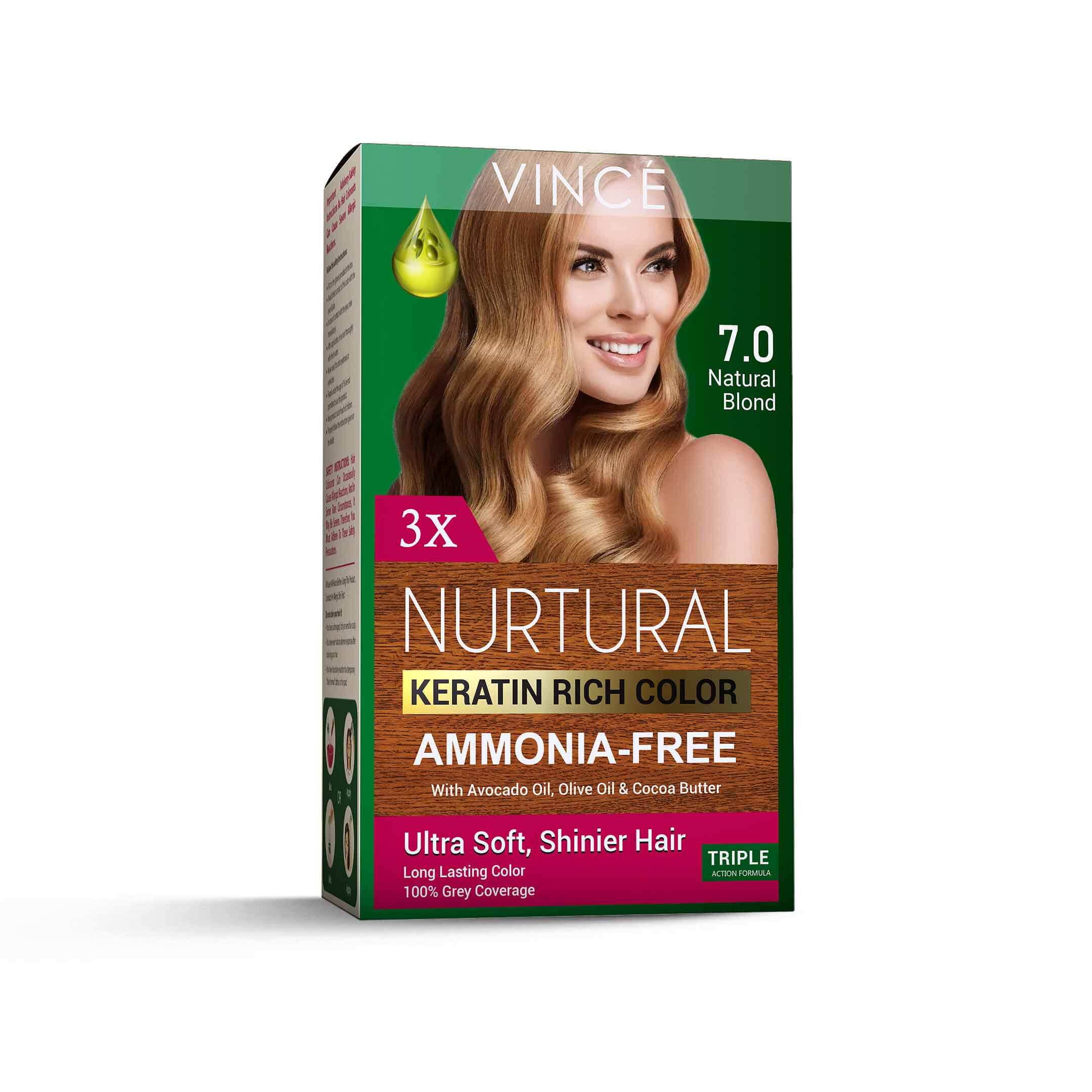 7.0 - Natural Blond - Nurtural Women Hair Color
