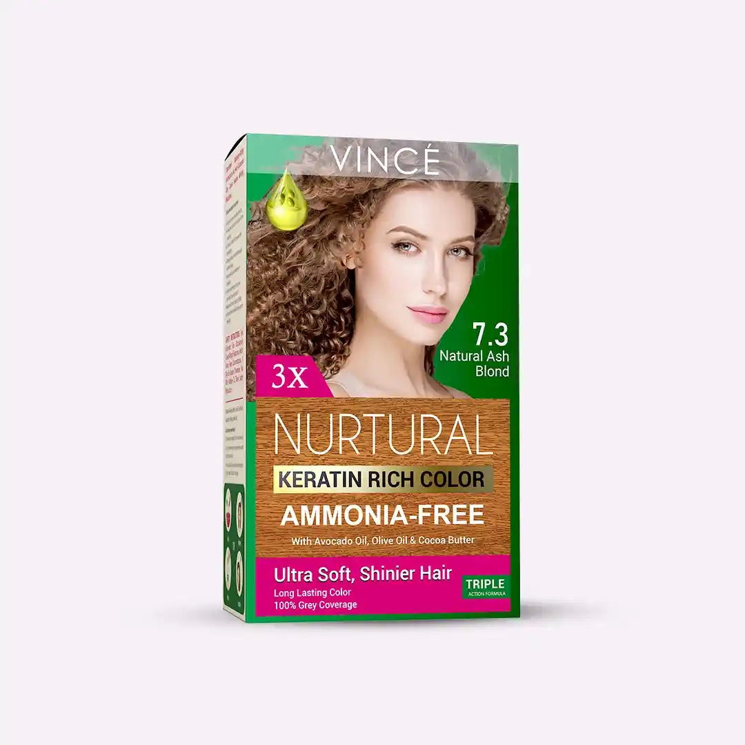 7.3 - Natural Ash Blond - Nurtural Women Hair Color