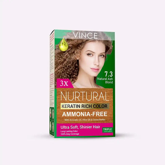 7.3 - Natural Ash Blond - Nurtural Women Hair Color