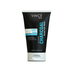 Activated Charcoal Scrub Face Wash for Men