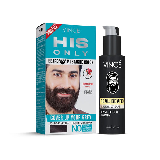 Beard Care Combo - Dark Brown