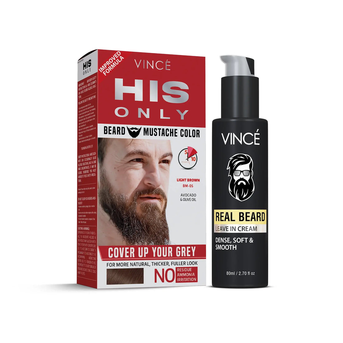 Beard Care Combo -  Light Brown