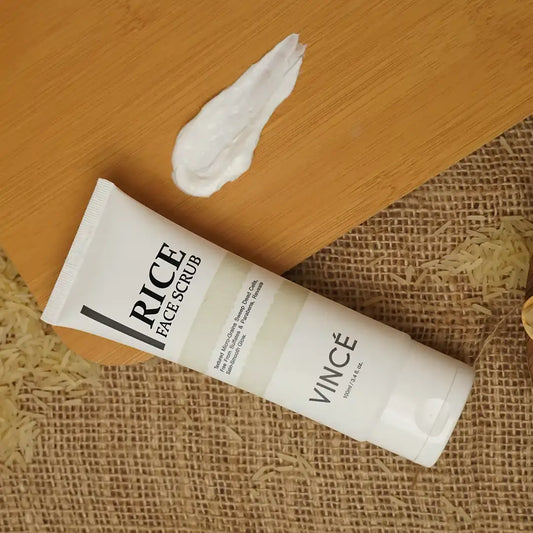 Best Rice Face Scrub in Pakistan by VINCE