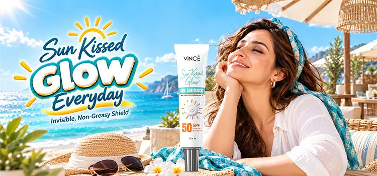 Best Gel Sunblock SPF 50 by VINCE in Pakistan