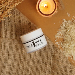 Best Rice Cream For Face in Pakistan by VINCE