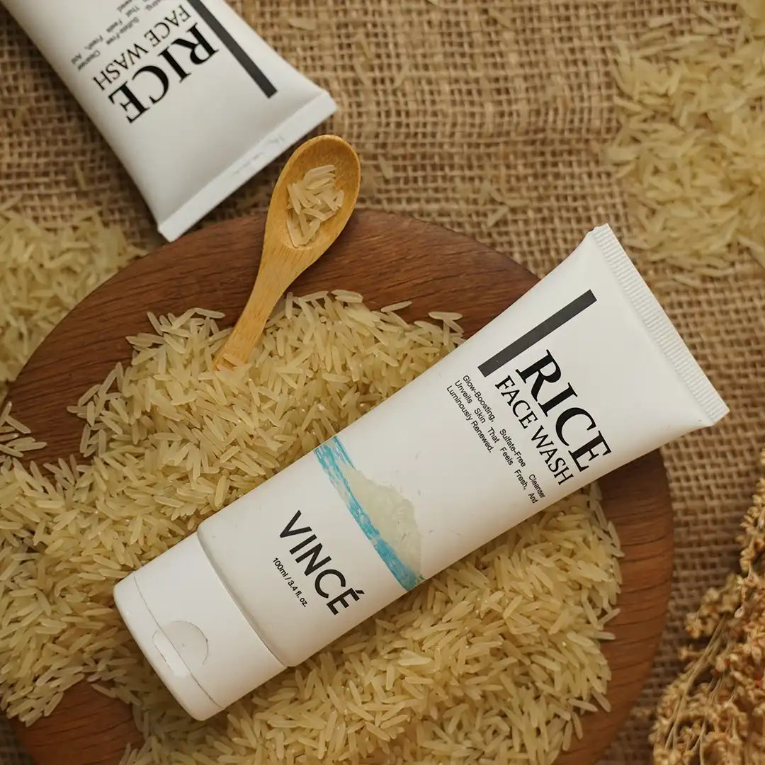 Best Rice Face Wash in Pakistan by VINCE