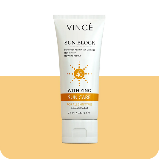 Best Sunblock in Pakistan by VINCE