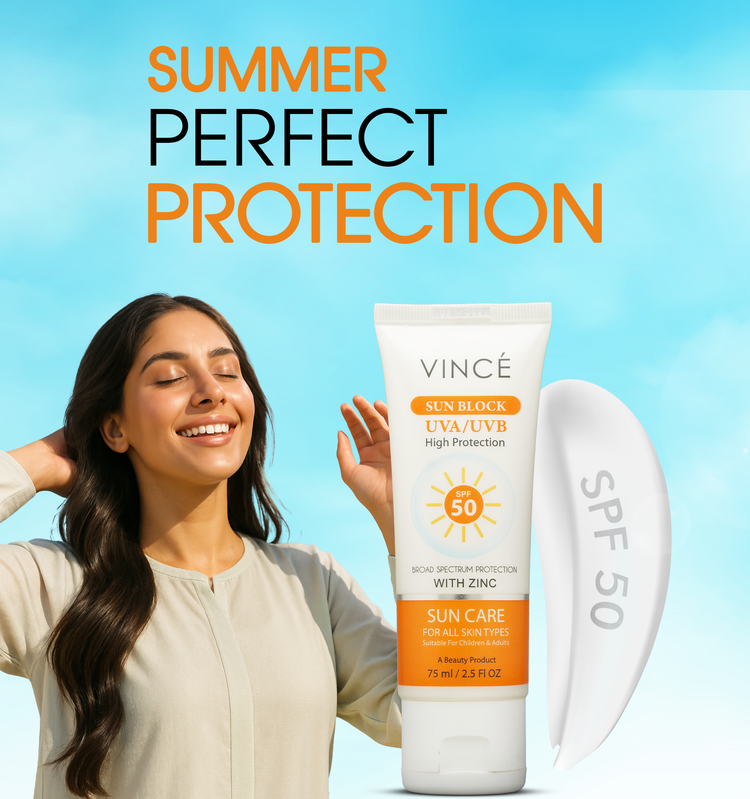 Best Sunblocks in Pakistan by VINCE
