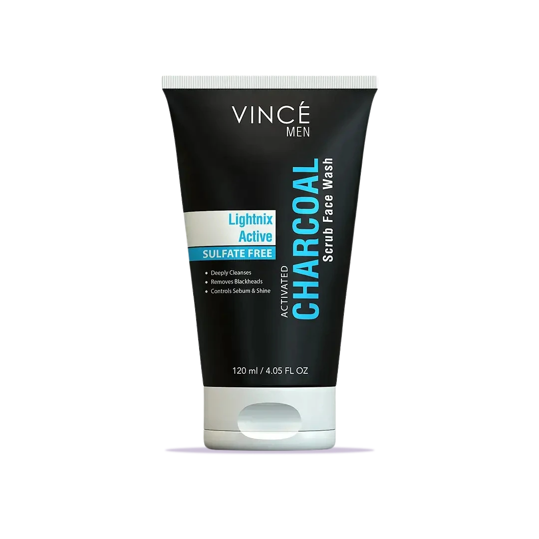 Charcoal Scrub Face Wash for Men
