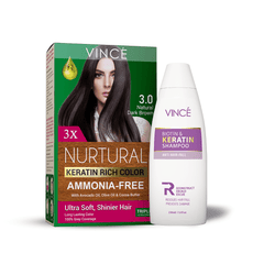 Dark Brown With Biotin & Keratin Shampoo