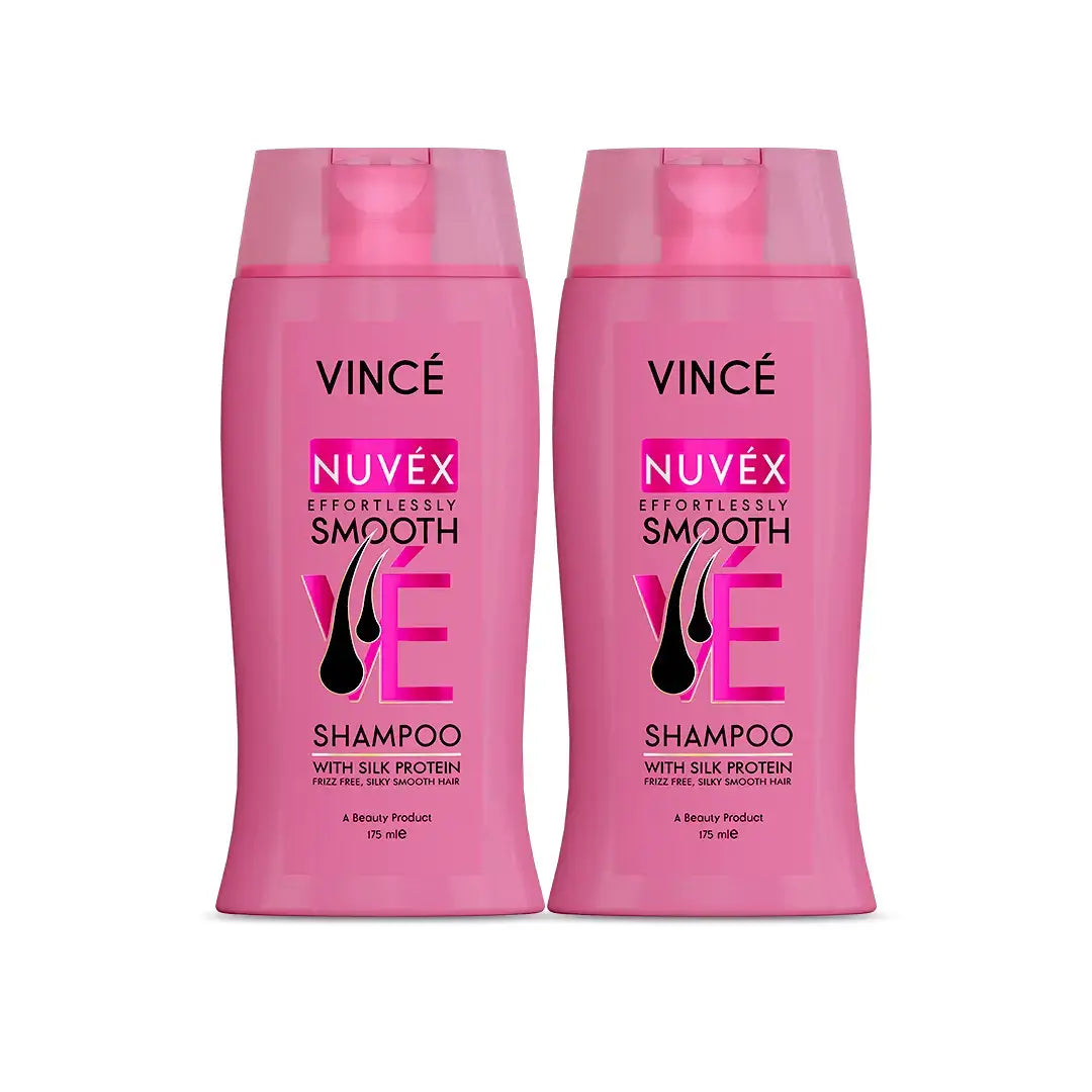 NUVEX Effortlessly Smooth Shampoo Pack of 2 - 175ML